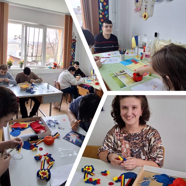 Elevii școlii noastre au celebrat Ziua Națională prin activități pline de voie bună și creativitate 💙💛❤️ 