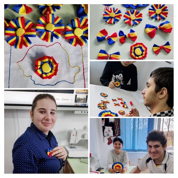 Elevii școlii noastre au celebrat Ziua Națională prin activități pline de voie bună și creativitate 💙💛❤️ 