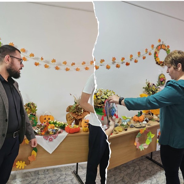 🍁🍂🍃Culorile toamnei la școala noastră🍃🍂🍁