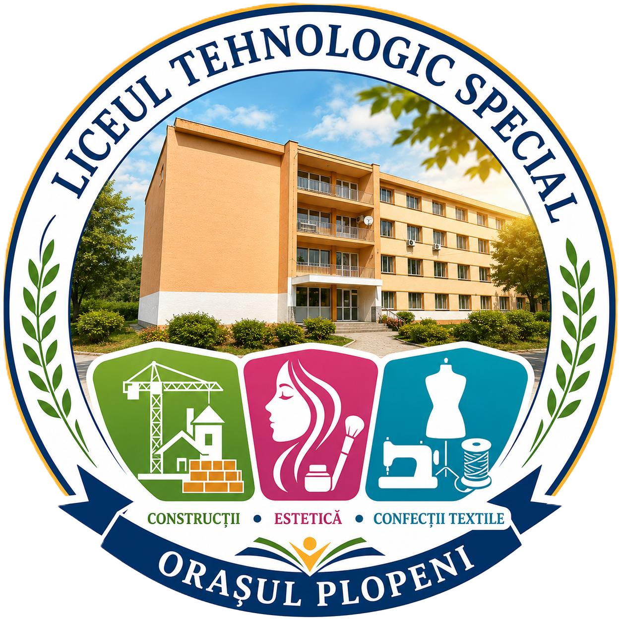 Logo Liceul Tehnologic Special, Orașul Plopeni